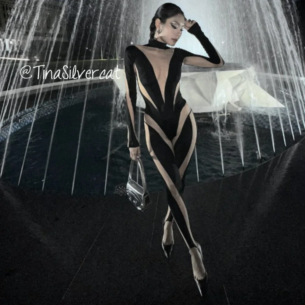 Mugler h&m mesh